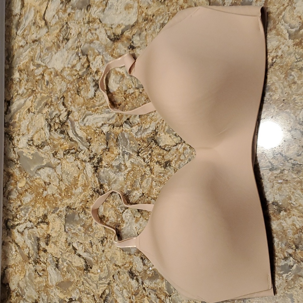 Knix Wireless Wingwoman Contour Bra, Warm Sand, Size 7